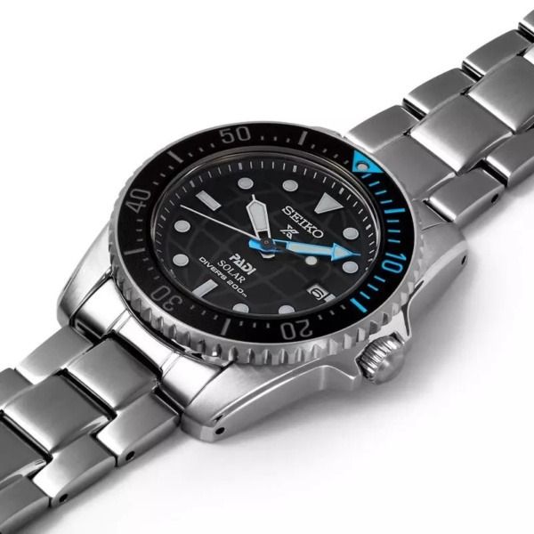 Seiko Prospex SNE575P1 Padi 38.5mm Solar Black Dial Watch