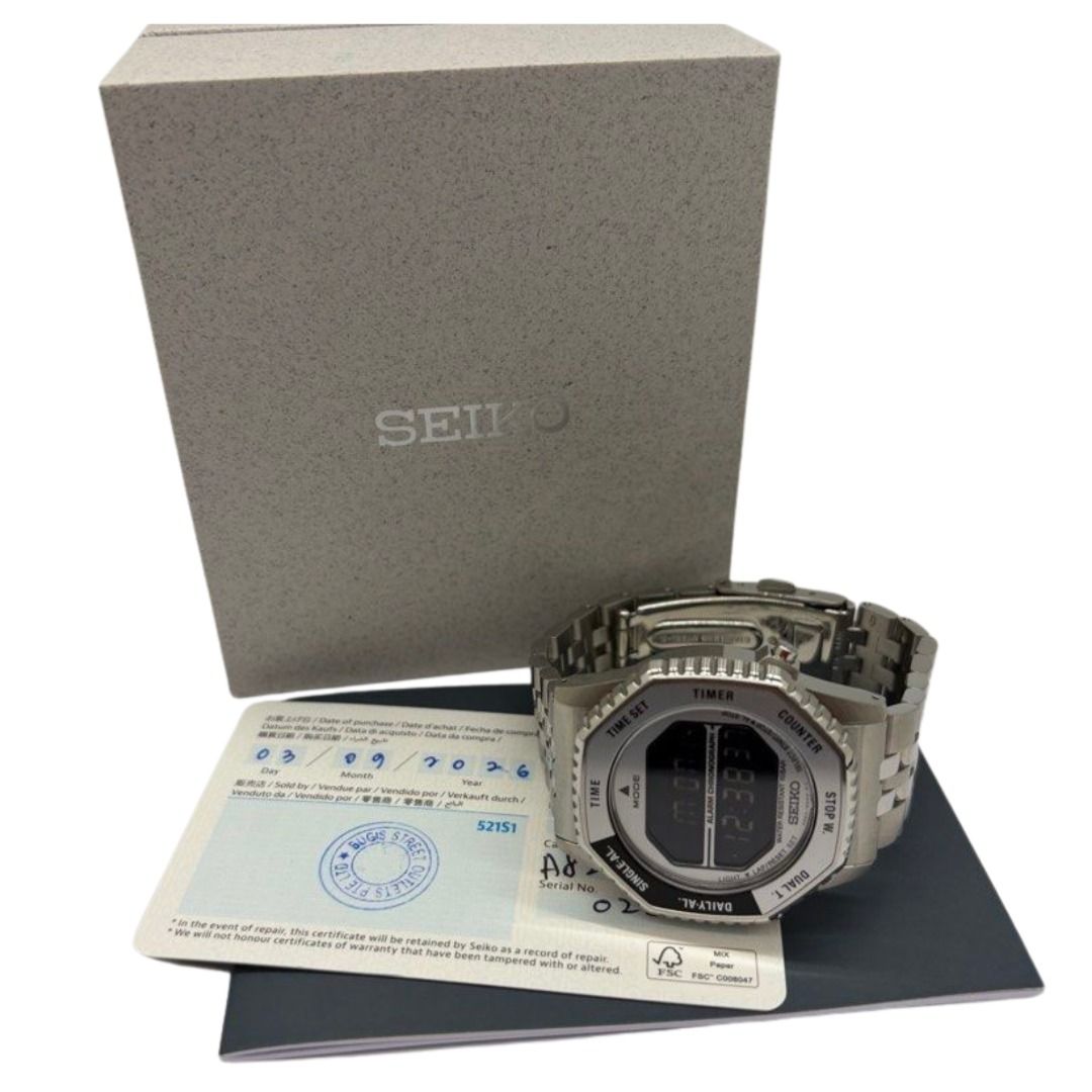 Seiko Sports Digital HFL002P1 37mm Watch Secondary image