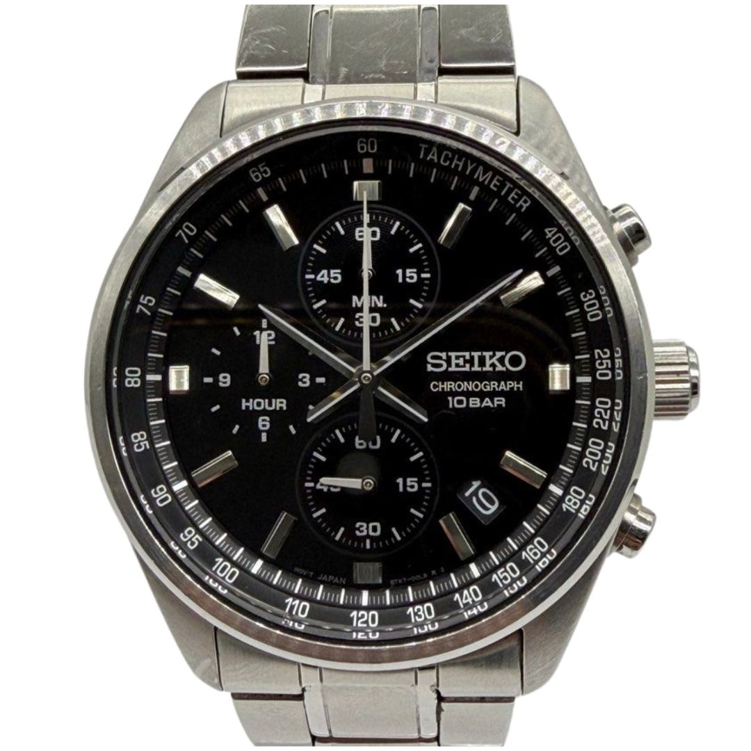 Seiko SSB379P1 41.5mm Quartz Chronograph Watch