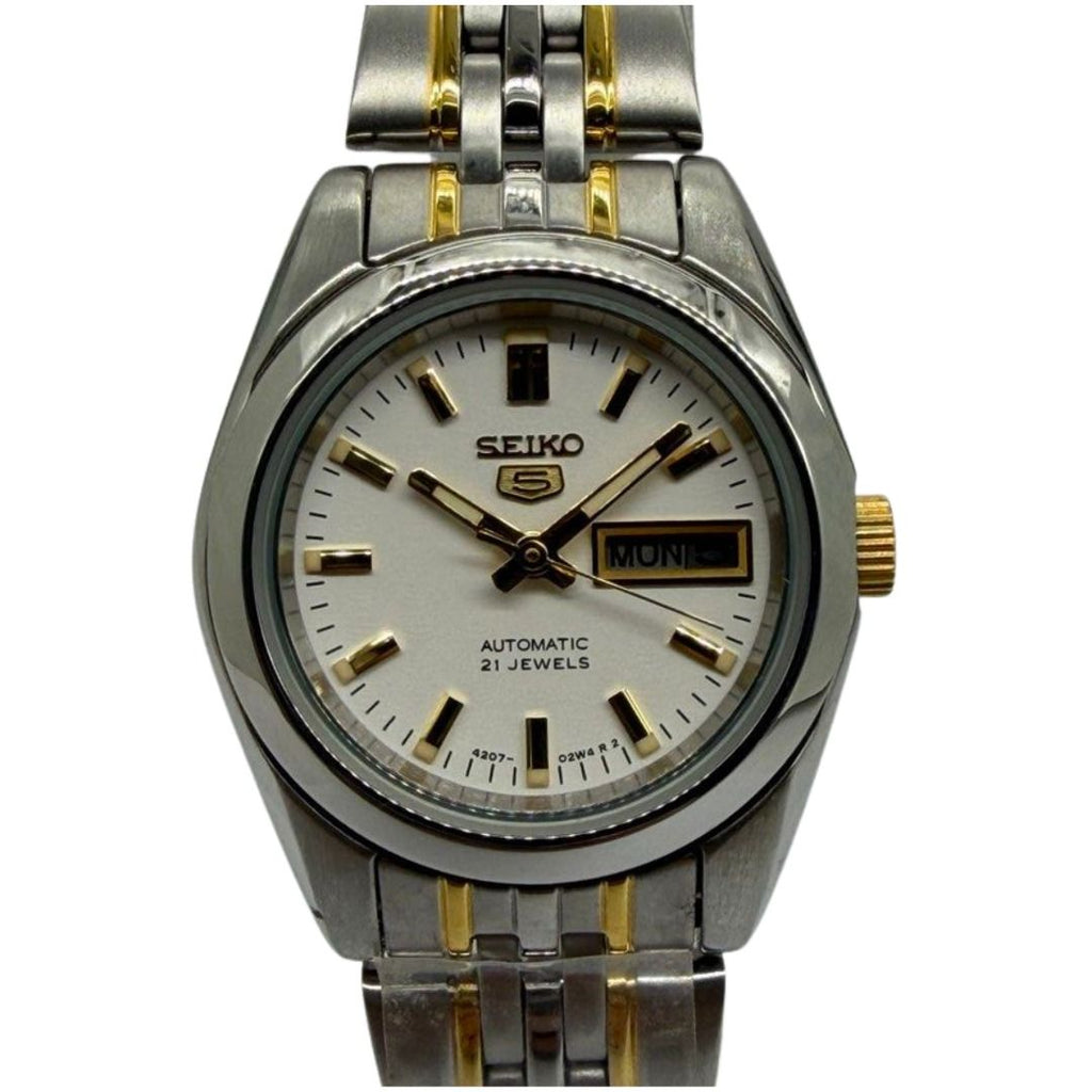 Seiko SYMA35K1 27.9mm Automatic White Dial Watch