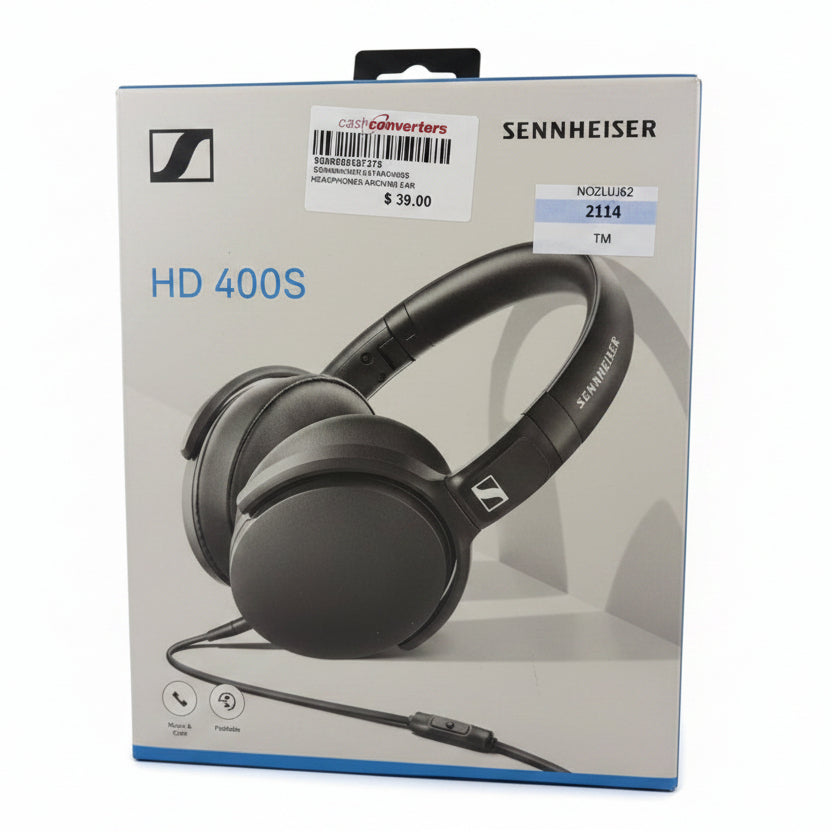 SENNHEISER HD 400S Closed Back Around Ear Headphone