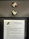 Sennheiser IE 600 Hi-Res Audiophile In-Ear Monitors, German Made, Trueresponse Transducers, Dual Resonator Chambers, Rich Bass, 3 Detachable Cables, Flexible Ear Hook, Silver