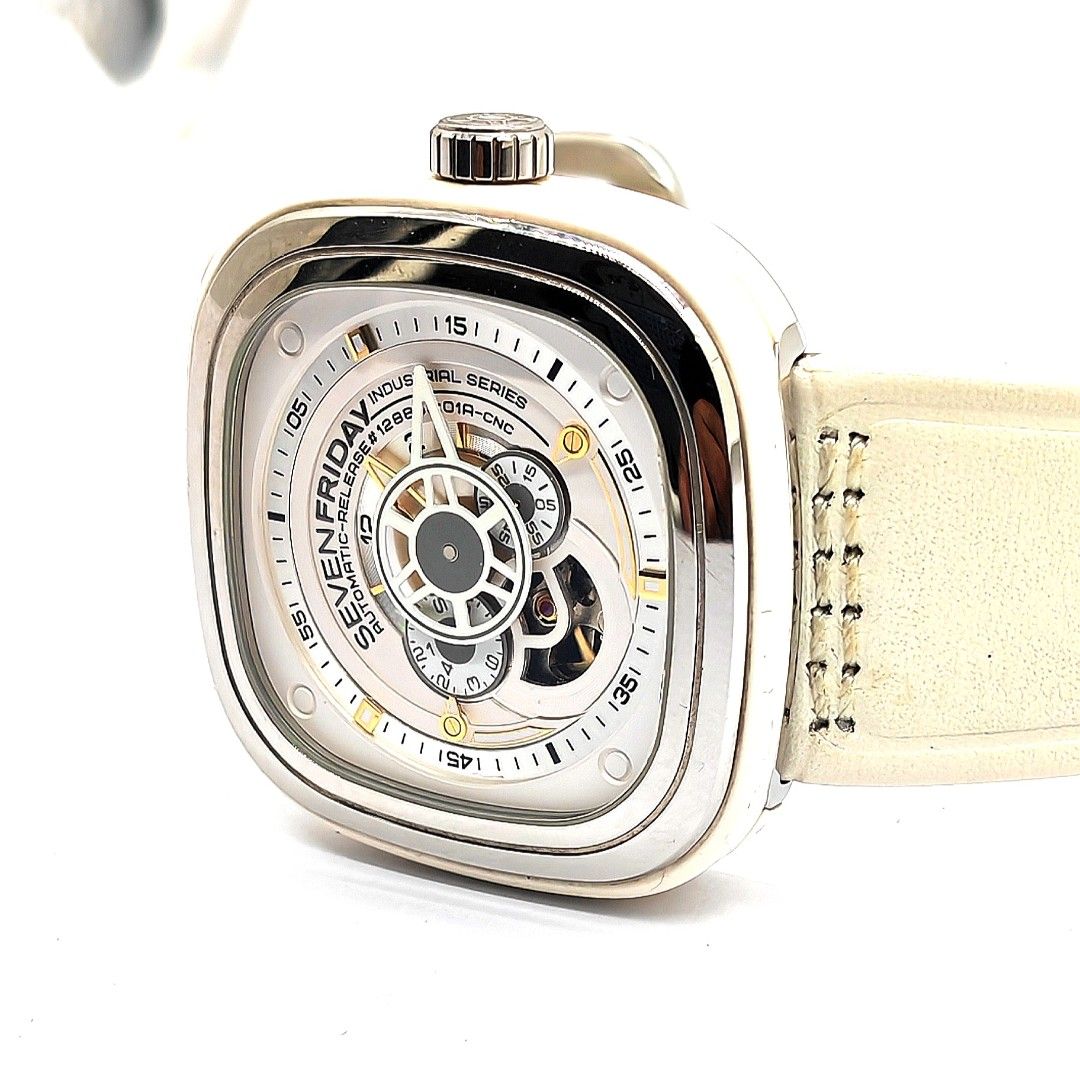 Sevenfriday 47.6mm Automatic White Dial Watch Secondary image