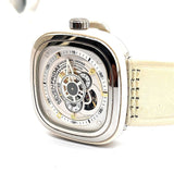 Sevenfriday 47.6mm Automatic White Dial Watch