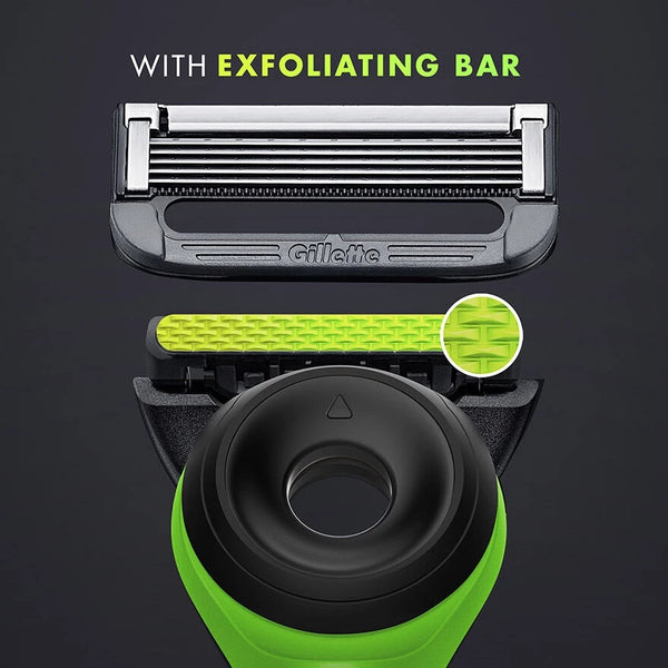 Gillette Labs with Exfoliating Bar Razor for Men Razer Limited Edition ...