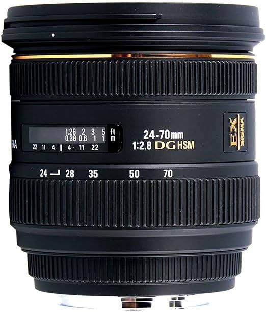 Sigma 24-70mm f/2.8 IF EX DG HSM AF Standard Zoom Lens for Canon Digital SLR Cameras