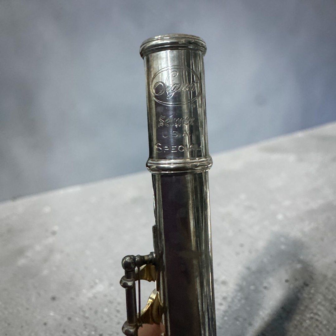 Signet Silmer Solid Coin Silver Flute