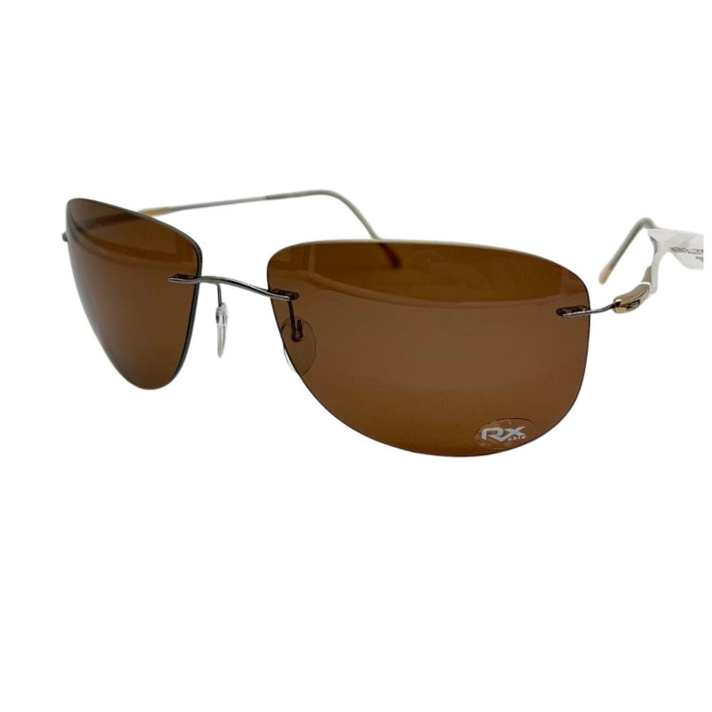 Silhouette Adventurer Mod 8656/61 Sunglasses, Brown Lens