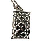 Silver-tone Pendant Necklace