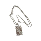Silver-tone Pendant Necklace