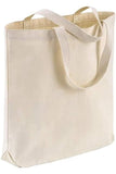 Simpli-Magic Canvas Tote Bags, 13"x15", Pack of 50