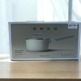 Smeg CKFS2011BLM Saucepan Black, Non-Stick, Aluminium, Patented Base, 20cm