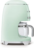 Smeg DCF02PGUK Drip Coffee Machine Pastel Green