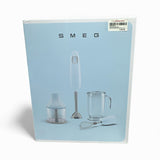 Smeg HBF03PBUK,Retro 50's Style Hand Blender with Stainless Steel Blades, 700W, Pastel Blue