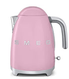 Smeg KLF03PKUK 50s Retro Style Kettle 1.7 L Capacity With Water Level Indicator Pink