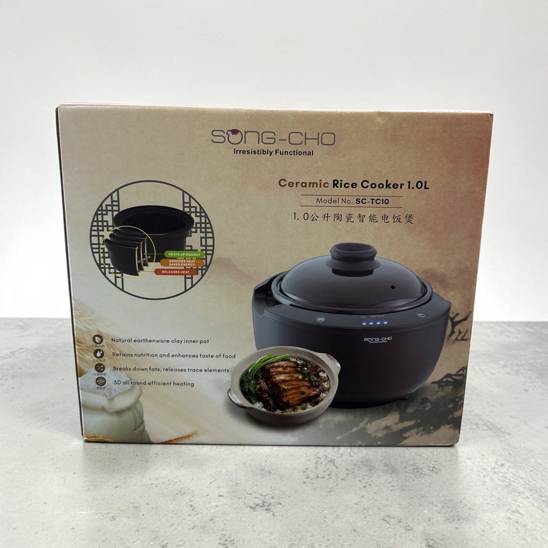 Song Cho Ceramic Rice Cooker 1.0L Main image