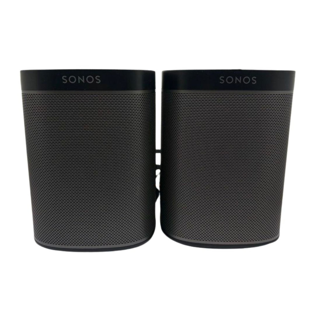 Sonos Play 1 Wi-Fi Speaker 2-Pack - Black