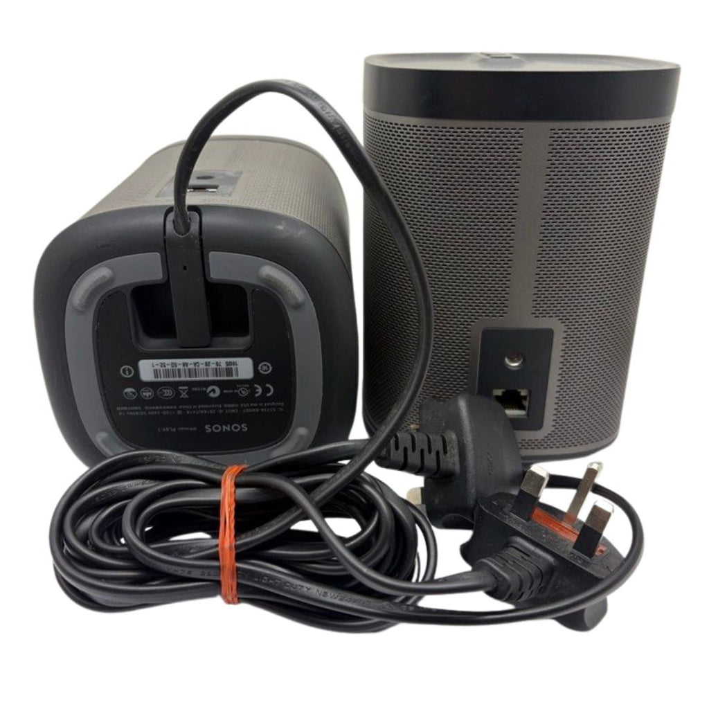 Sonos Play 1 Wi-Fi Speaker 2-Pack - Black