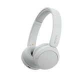 Sony WH-CH520 Wireless Bluetooth Headphones - up to 50 Hours Battery Life with Quick Charge, On-ear style - White