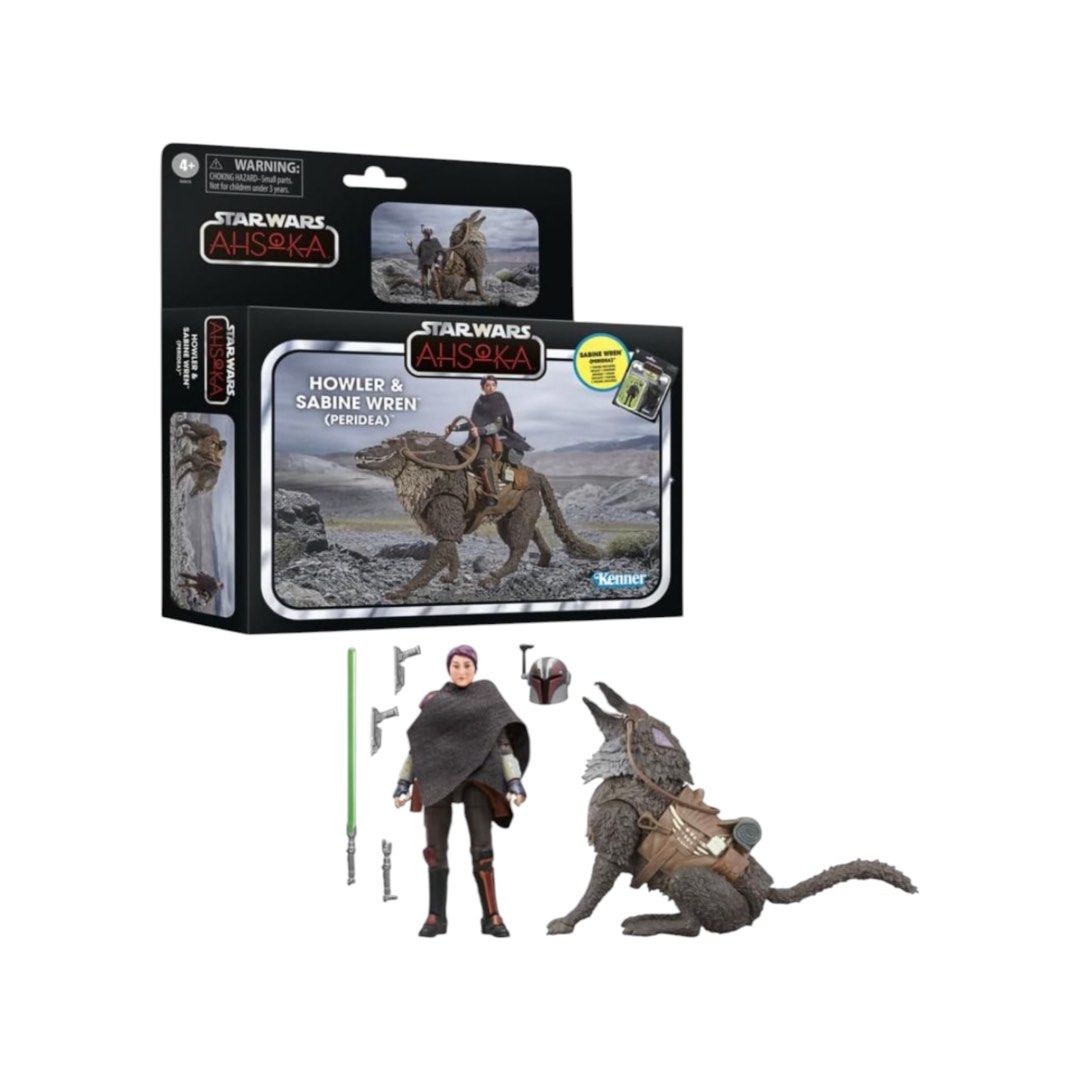Star Wars The Vintage Collection Howler & Sabine Wren (Peridea), Star Wars: Ahsoka 3.75 Inch Collectible Action Figure 2-Pack Main image