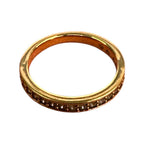 Swarovski Gold Plated Costume Ring