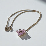 Swarovski Necklace bear design