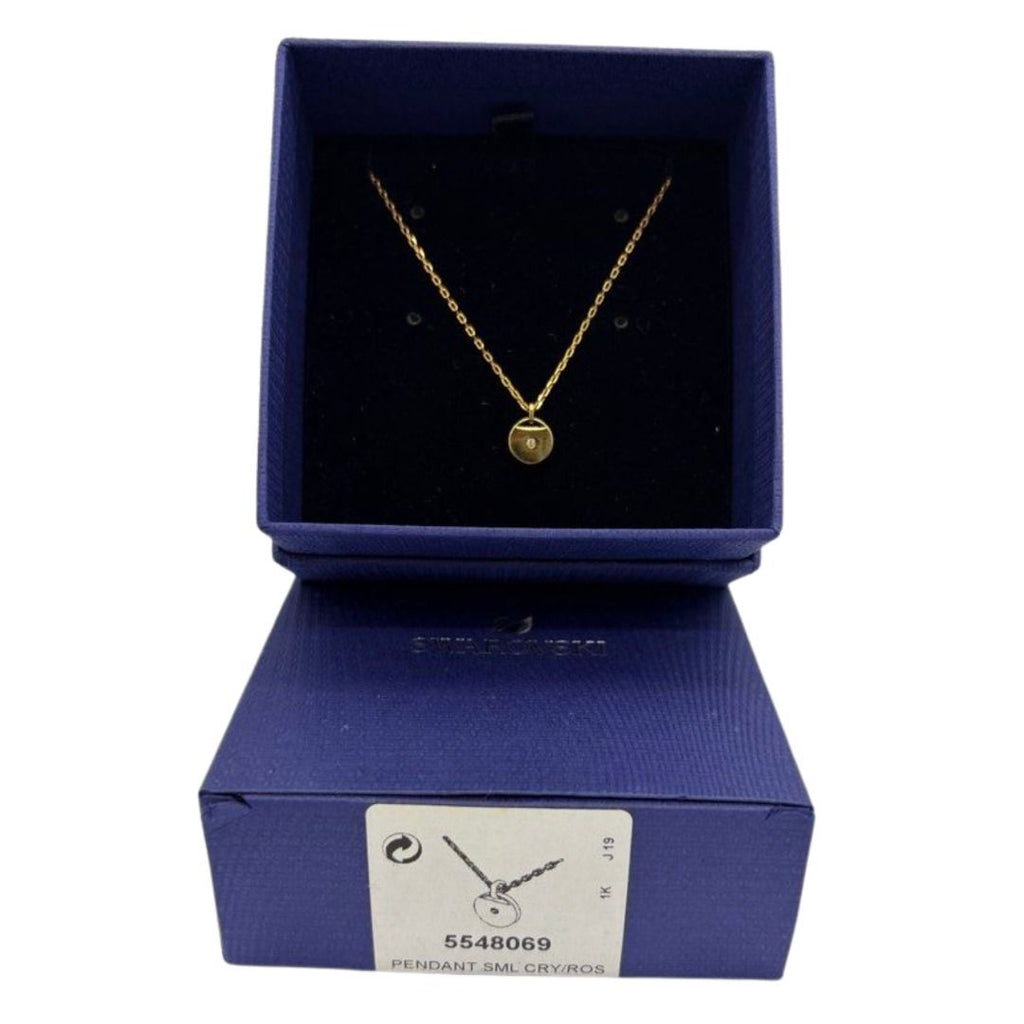 Swarovski Rose Gold and Crystal Necklace 5548069