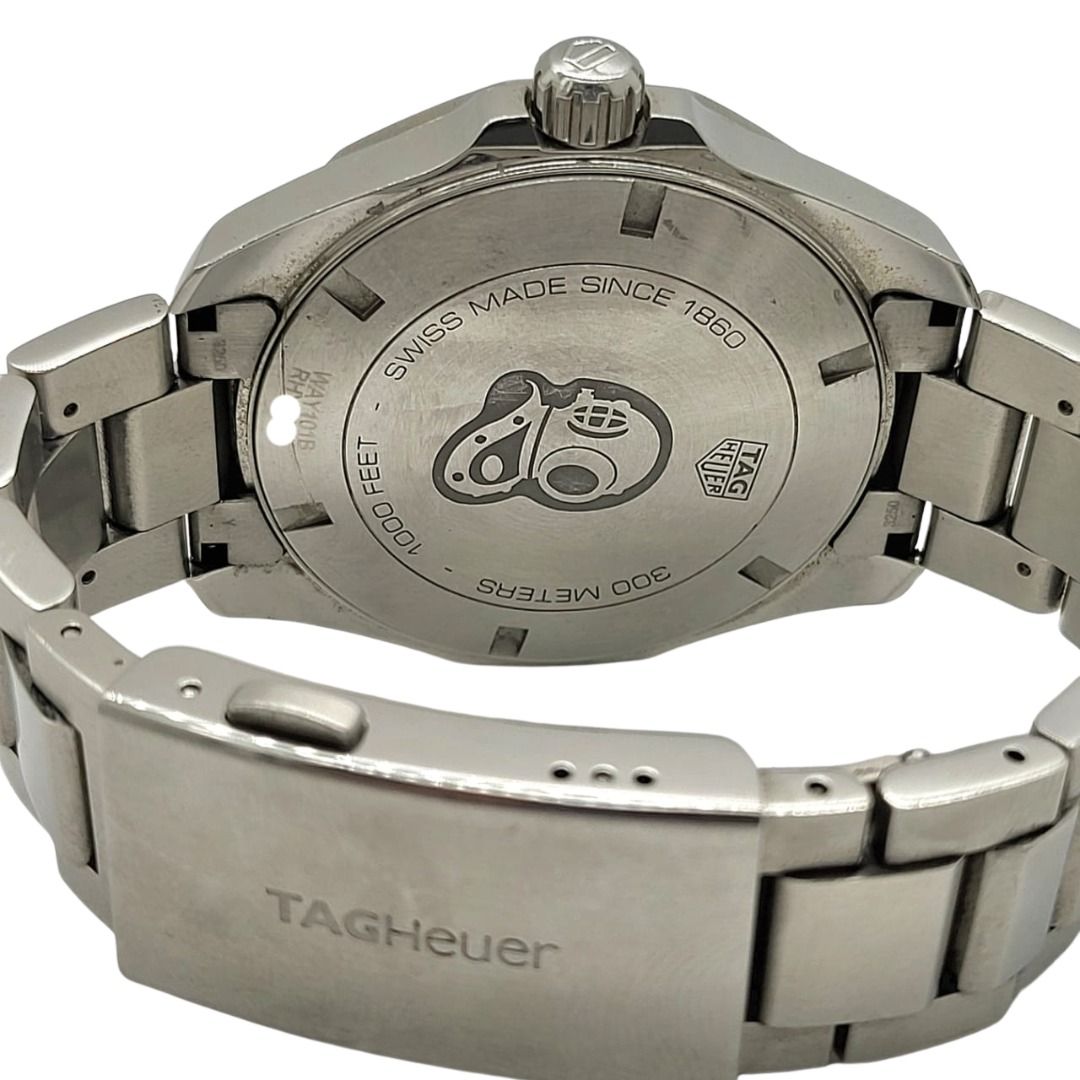 Tag Heuer WAY101B Aquaracer 300M Quartz Watch 43mm