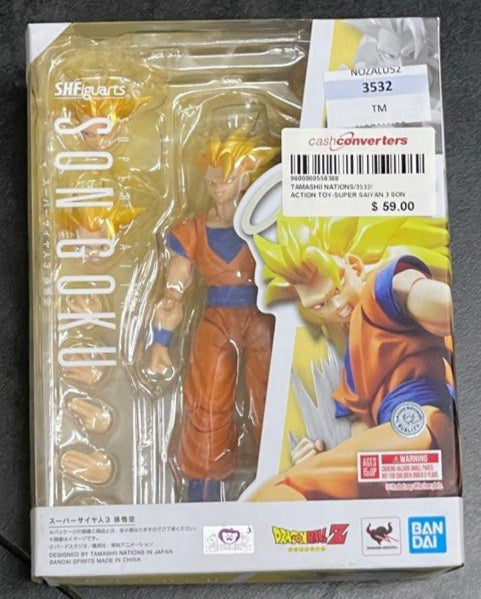 Dragon Ball Z Super Saiyan 3 Son Goku - S.H.Figuarts Tamashii Nations Dragon Ball Z Super Saiyan 3 Son Goku - S.H.Figuarts Tamashii Nations