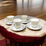 Noritake Cup and Saucer set of 8