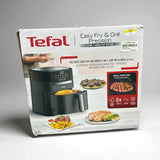 Tefal Easy Fry EY5058-2-in-1 Digital Airfryer and Grill, 1400W, 4.2L Capacity, 8 programs, Automatic Stop, Extra Crisp Technology, 8 programs, Black