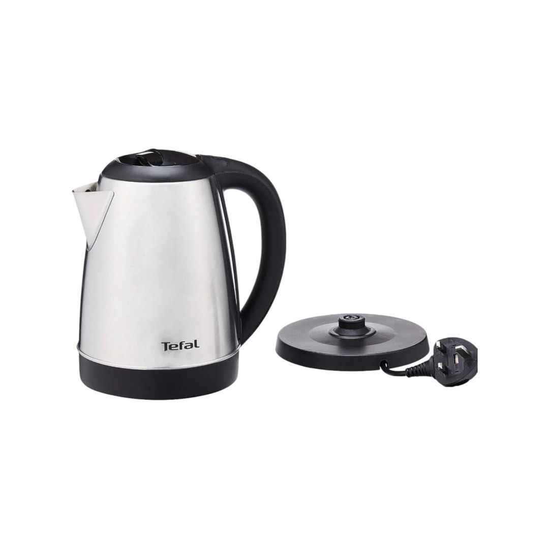 Tefal Handy KI800D - Electric Kettle, 2200W, 1.7L Capacity, Stainless Steel Body, 360 degree Rotational Base, Silver Main image