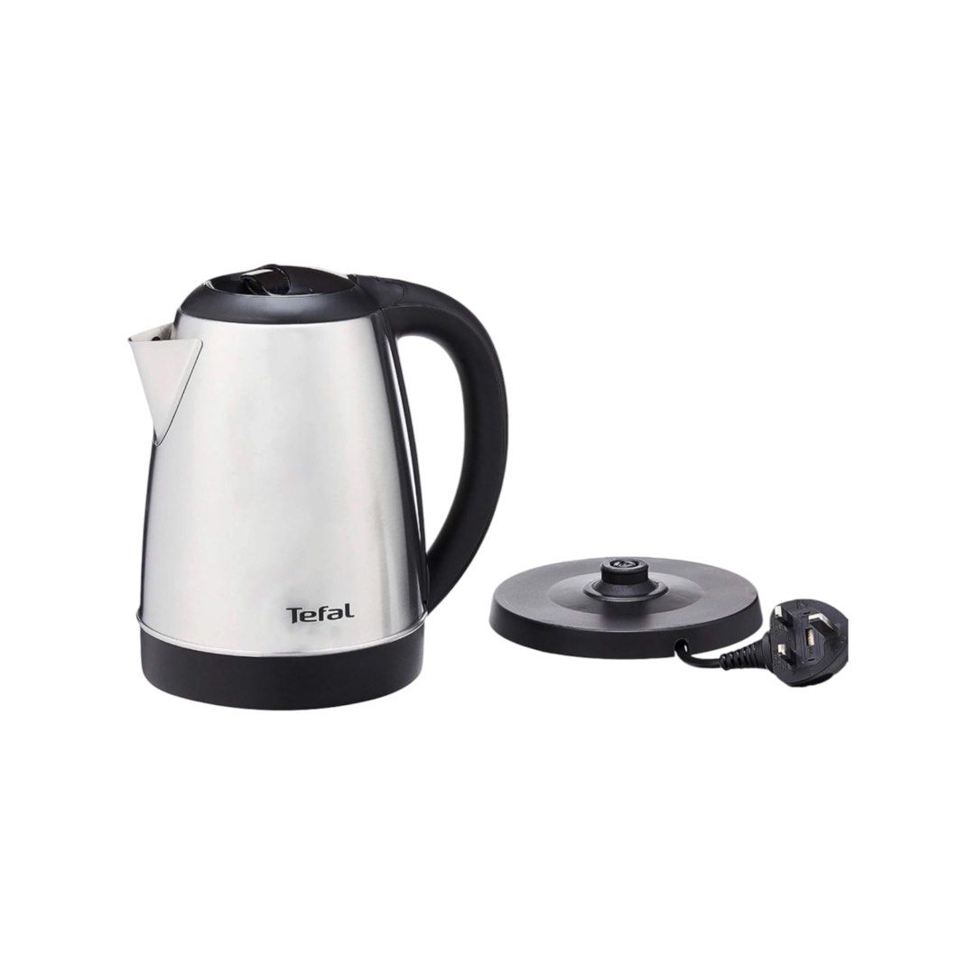Tefal Handy KI800D - Electric Kettle, 2200W, 1.7L Capacity, Stainless Steel Body, 360 degree Rotational Base, Silver Main image