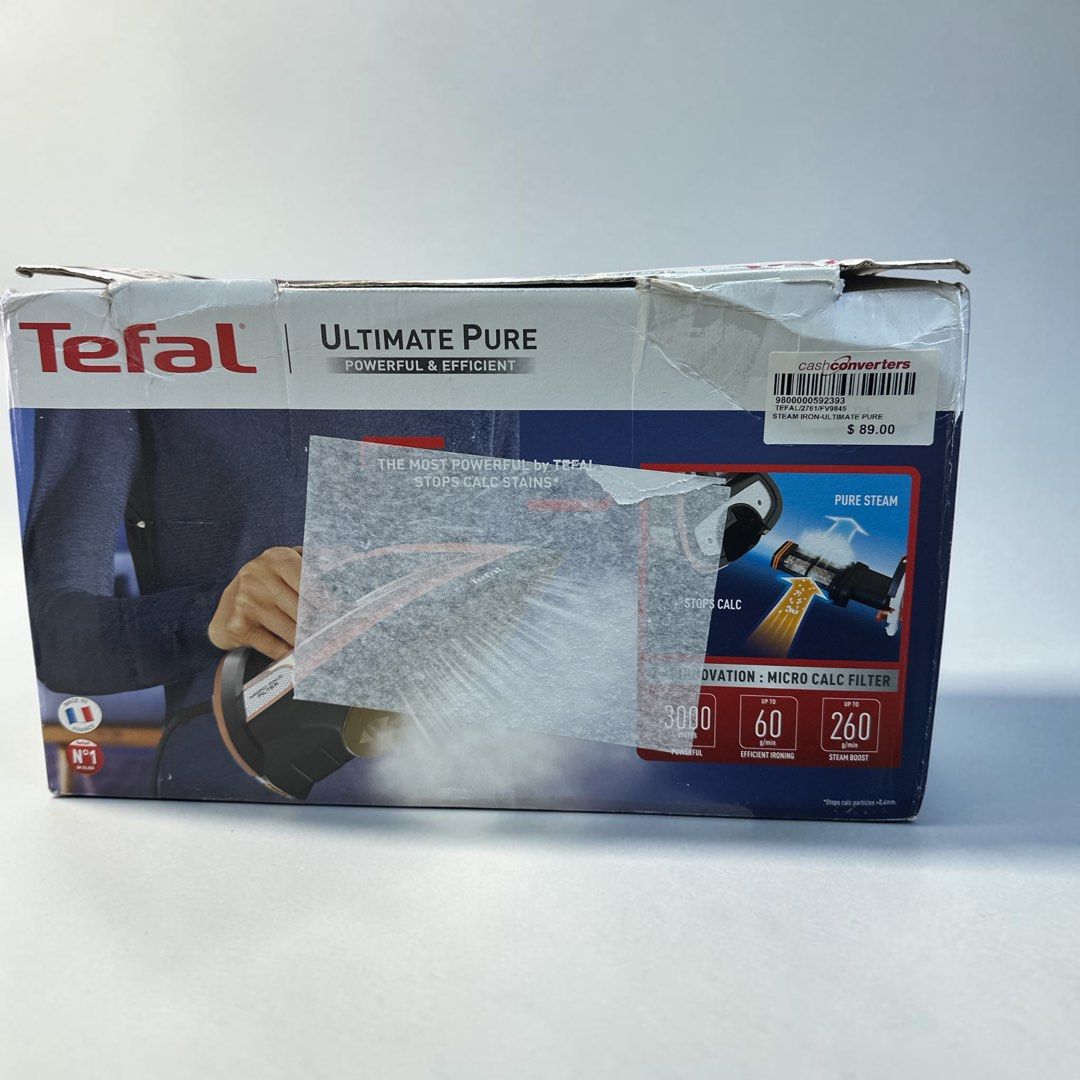 Tefal Ultimate Pure FV9845  Steam Iron 3000W