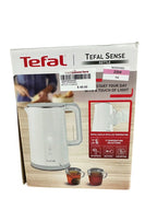 Tefal Sense K06931 - Electric Kettle, 1500W - 1800W, 1.5L Capacity, Double Layer Heat Protection