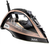 Tefal Ultimate Pure FV9845 - Steam Iron, 3000W, 260g/min Boost Shot, 60g/min Continuous Output, Integrated Anti-Scale Setting, Micro-Calc Filter, Powerful Steam Boost, Blush