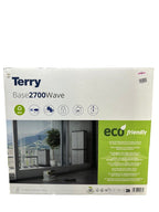 Terry, 2700 Uw Base, 2 Doors Cabinet, 4 Internal Shelves and 2 Buckets - 70x43.8x181.8 cm
