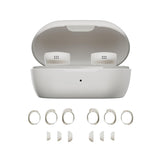Bose New QuietComfort Wireless Noise Cancelling Earbuds, White Smoke