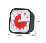 Time Timer TTM9-W Study Timer, Mod (with Cover, Charcoal Gray, 3.5" (9 cm), 60 Mins, Learning Alarm