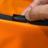 Yoshida & Co, Porter Black & Orange Shoulder Bag (Made In Japan)
