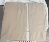 Certified Egyptian Cotton Sheets Queen Size 4 Piece Sateen Weave Light Beige Luxury Bed Set