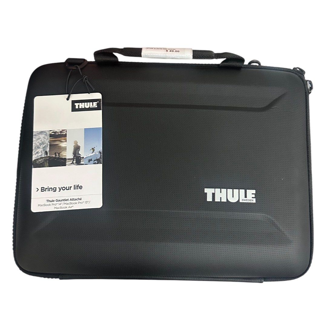 THULE Sleeve Thule GAUNTLET 4.0 MacBook Pro Attache 14 3204937 Black, Black, One Size
