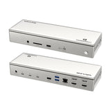 Thunderbolt 4 Quad Display Dock (15-in-1), WAVLINK 40Gbps Docking Station with 98W Laptop Charging for MacBook Pro/Air