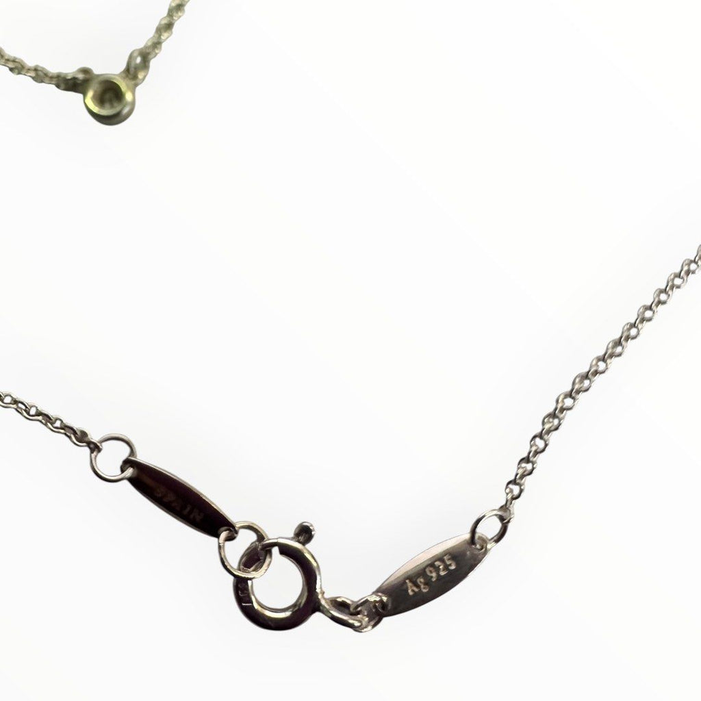 Tiffany & Co. Diamond Necklace Silver 925 /D1-3.7.mm