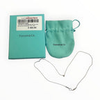 Tiffany & Co. Diamond Necklace Silver 925 /D1-3.7.mm
