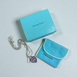 Tiffany & Co Necklace heart pendant 925-90cm