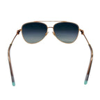 Tiffany & Co TF3070 Aviator Sunglasses- Gold Frame