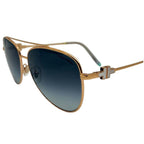 Tiffany & Co TF3070 Aviator Sunglasses- Gold Frame