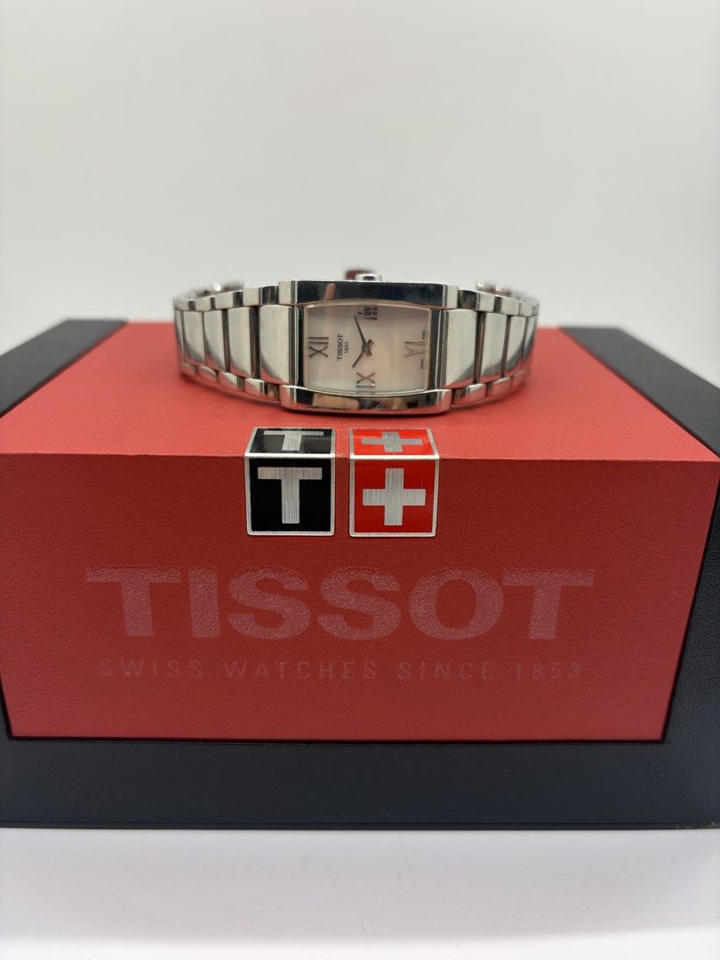 Tissot Generosi Quartz White Mother of Pearl Dial Watch