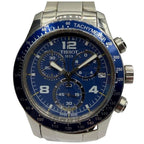 Tissot V8 43mm Chronograph Quartz Blue Dial Watch T039417A
